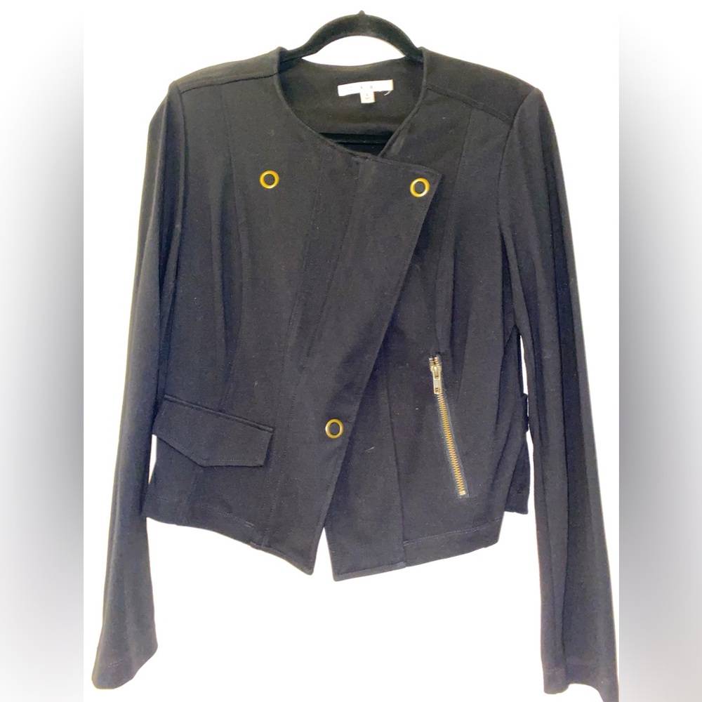 CAbi moto jacket, black. Size S